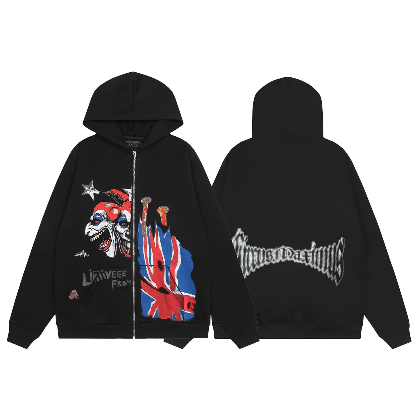 UK Live from Utopia Zip Hoodie