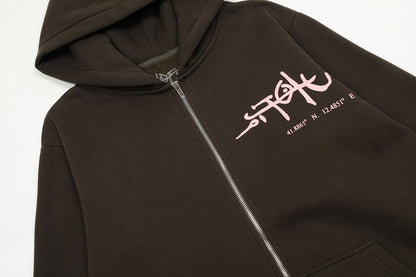 Utopia Zip Hoodie
